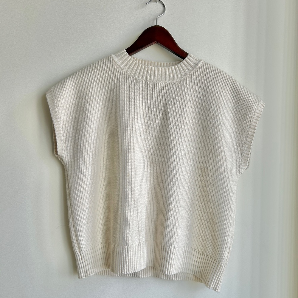 Knit vest top